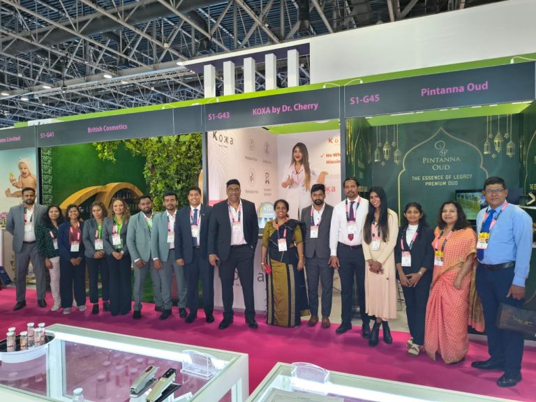 Consulate General of Sri Lanka in Dubai, together with Export Development Board of Sri Lanka facilitates Sri Lanka’s participation in the Beautyworld Middle East 2025 in Dubai