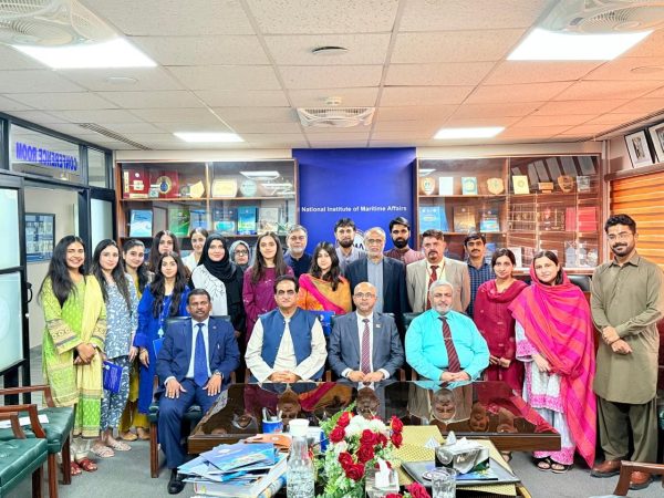 High Commissioner – designate meets with the President, National Institute of Maritime Affairs (NIMA) of Pakistan