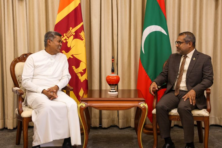 High Commissioner of Sri Lanka calls on the Minister of Foreign Affairs of Maldives