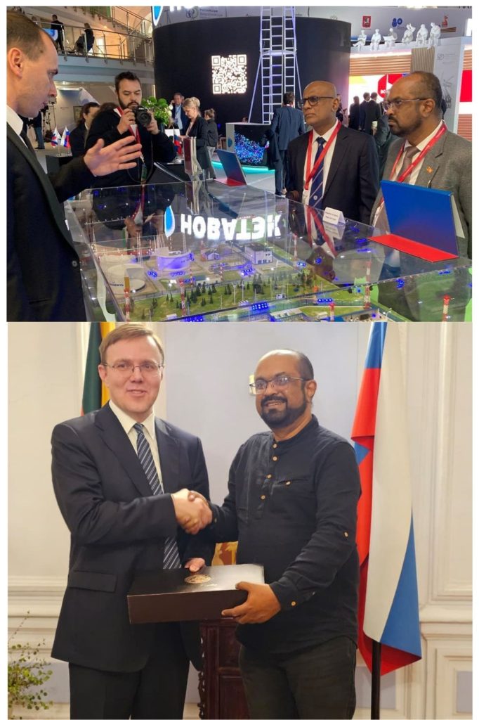 Minister of Energy of Sri Lanka Participates in Russian Energy Week 2025: Strengthening Bilateral Cooperation for a Sustainable Future