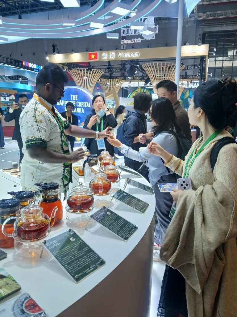 Sri Lanka Participates in the 8th China International Import Expo in Shanghai