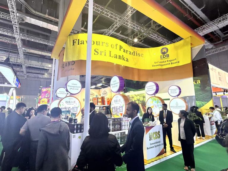 Sri Lanka Participates in the 8th China International Import Expo in Shanghai