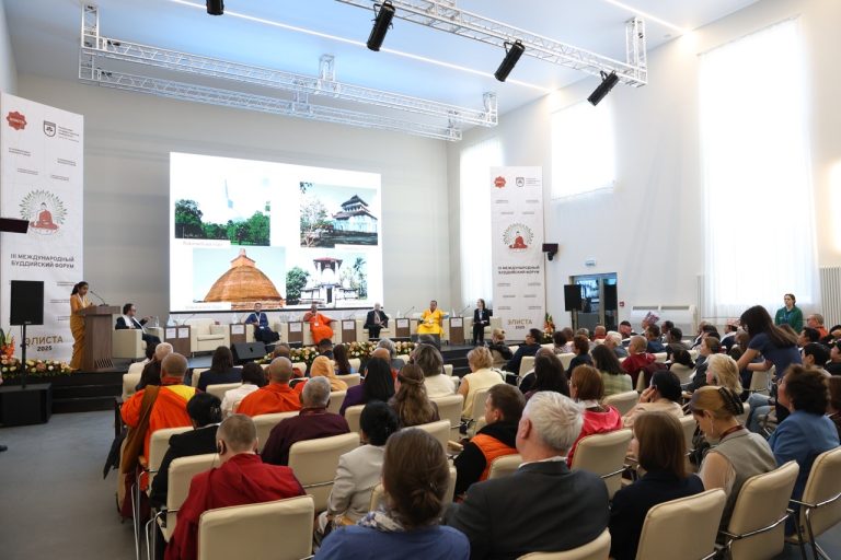 Sri Lanka participates at III International Buddhist Forum in Kalmykia, Russia