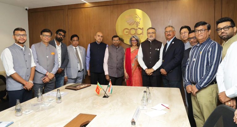 The Ceylon Chamber of Commerce and Gujarat Chamber of Commerce & Industry Sign MoU